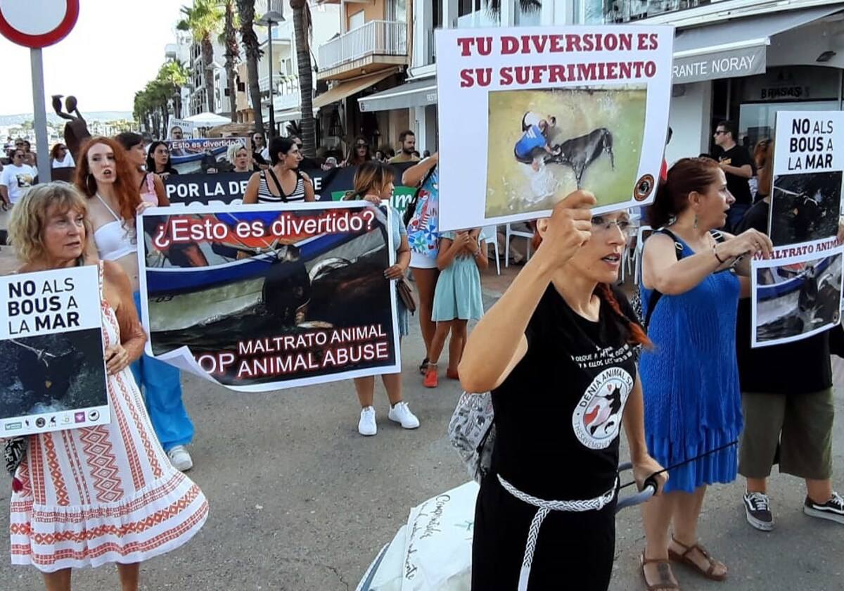 Imagen de archivo de una de las protestas de años anteriores.