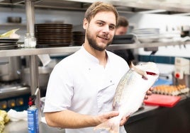 El cocinero Manu Yarza.