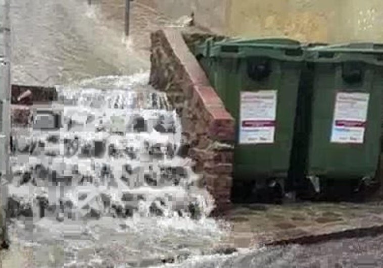 Lluvia en Serra.