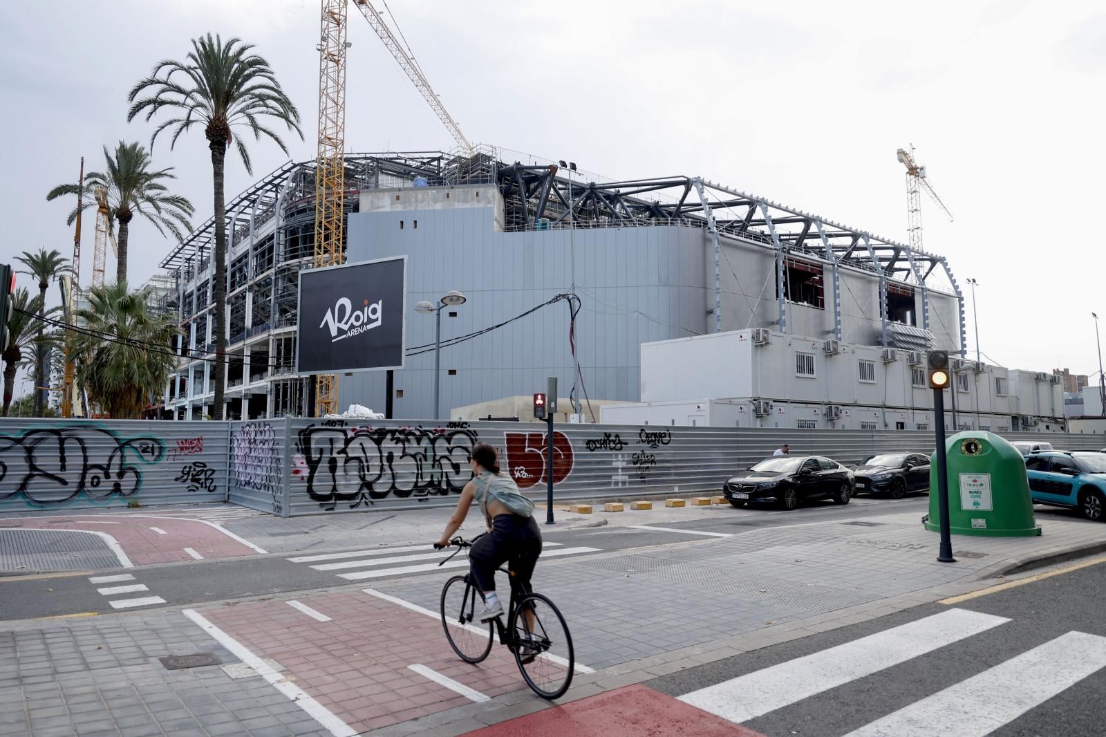 Así avanzan las obras del Roig Arena