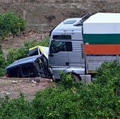 Un camión con problemas en los frenos arrolla y mata a tres temporeros en Benifairó de les Valls