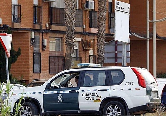 Un vehículo de la Guardia Civil, en una imagen de archivo.