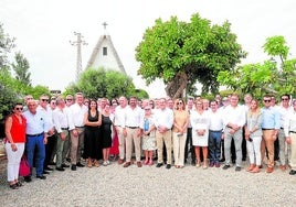 Foto de familia de Mazón con representantes empresariales valencianos.