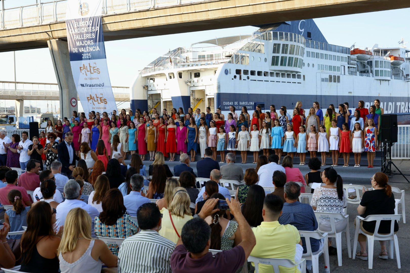 Presentación de las candidatas a falleras mayores de Valencia 2025