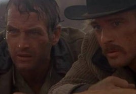 Paul Newman y Robert Redford, en 'Dos hombres y un destino'.