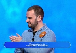 Pablo Díaz, en 'Pasapalabra'.