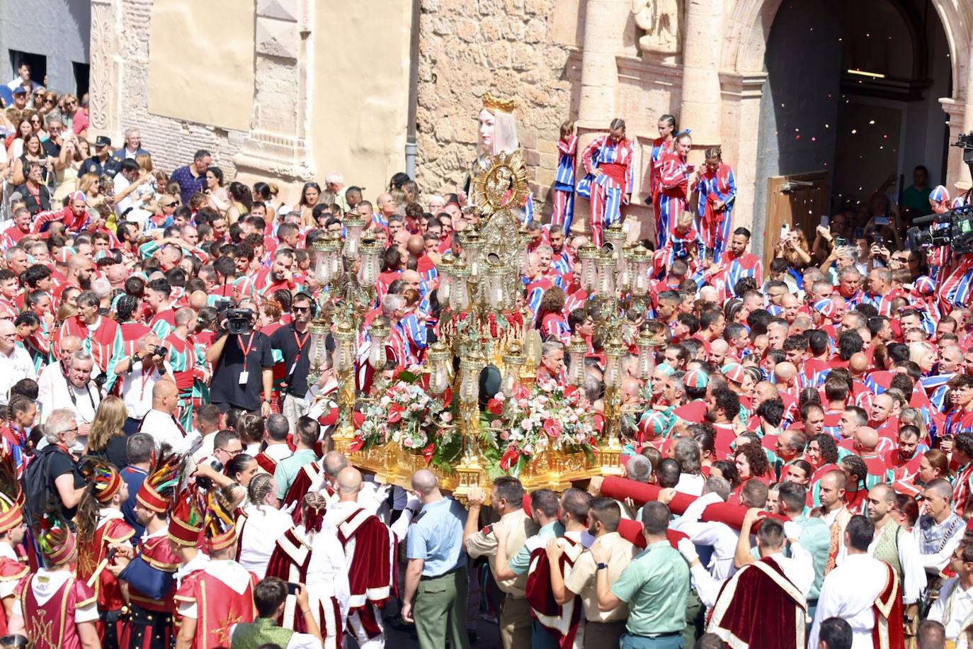 Processoneta del matí en las fiestas de la Mare de Déu de la Salut de Algemesí