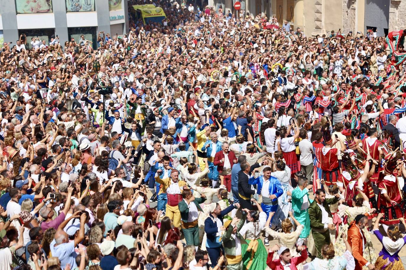 Processoneta del matí en las fiestas de la Mare de Déu de la Salut de Algemesí