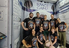 Equipo de Space Camp Valencia, iniciativa de Escuela de Ciencia.