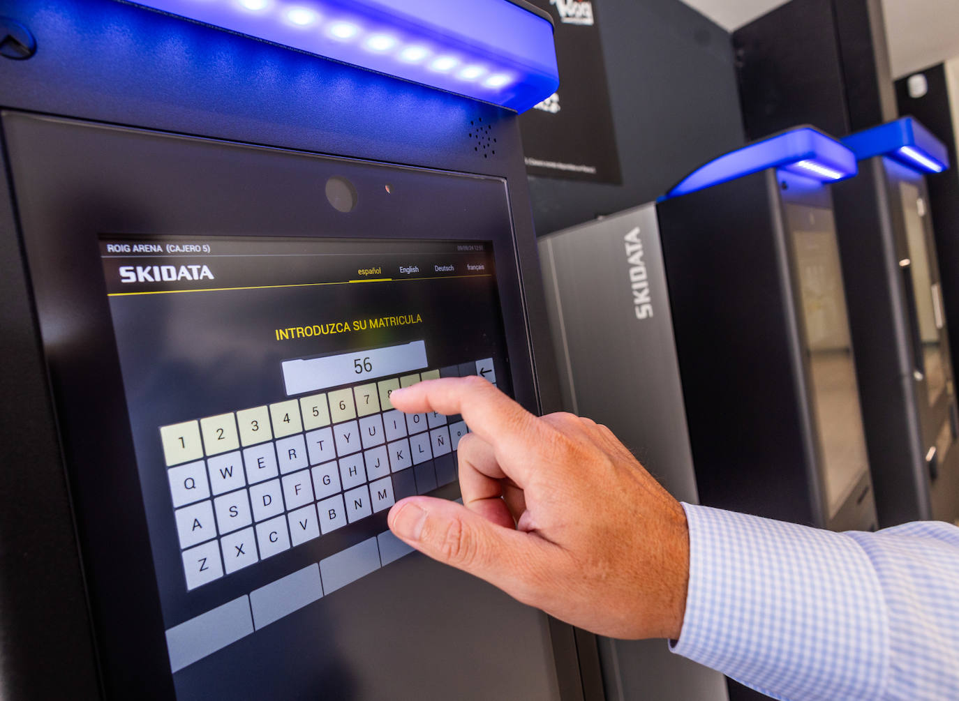 Fotos: así es el nuevo aparcamiento Roig Arena en Valencia, con 8 plantas y más de 1.000 plazas