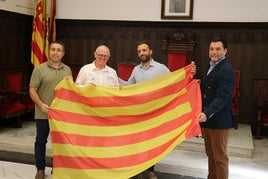 Recepción en el ayuntamiento de Sagunto.