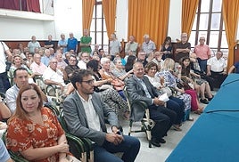 Un momento del acto de homenaje.