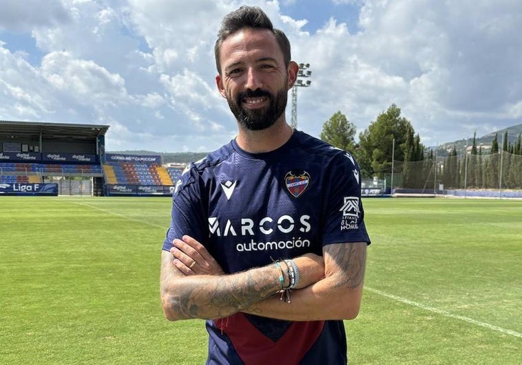 José Luis Morales, en la Ciudad Deportiva del Levante, en Buñol.