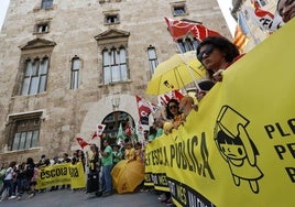 Manifestación de la huelga educativa del pasado mayo.