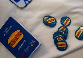 Presentación del pasaporte gastronómico.