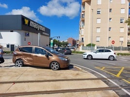 Estado en el que ha quedado el coche.