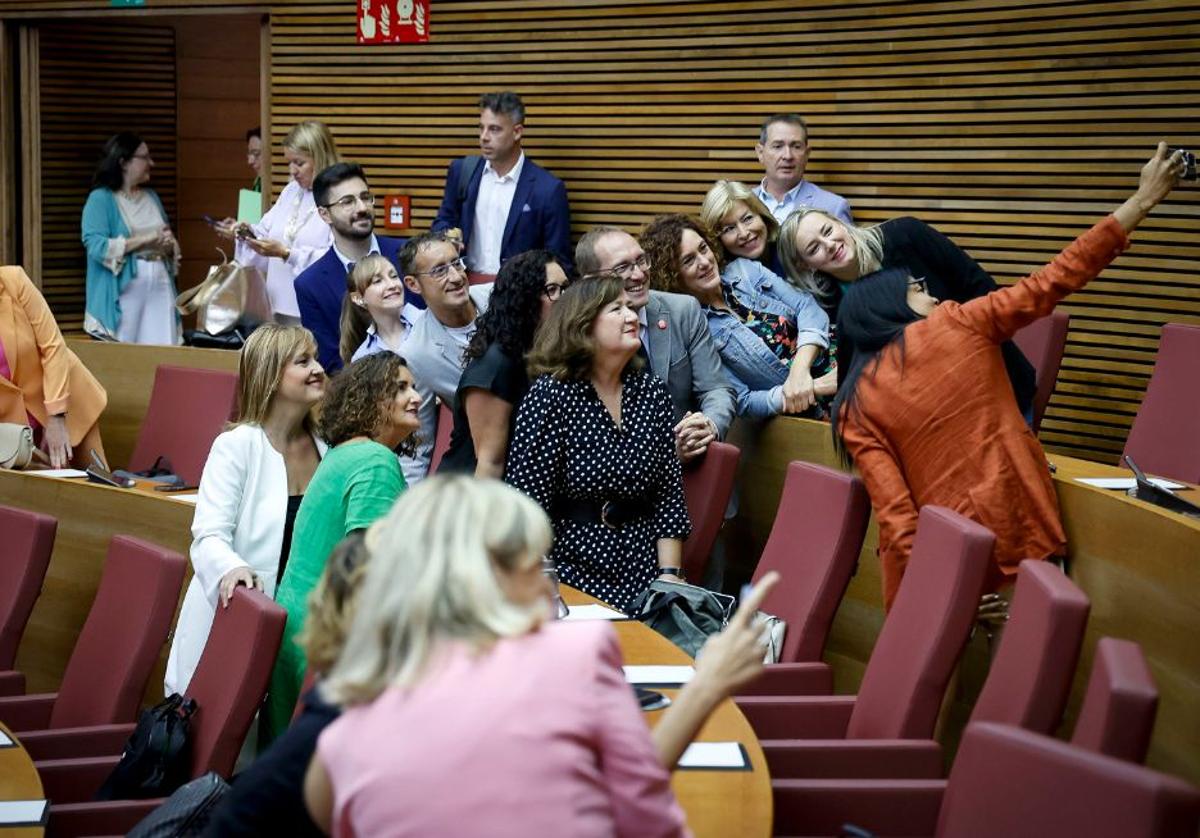 Los diputados este miércoles durante el debate de política general.