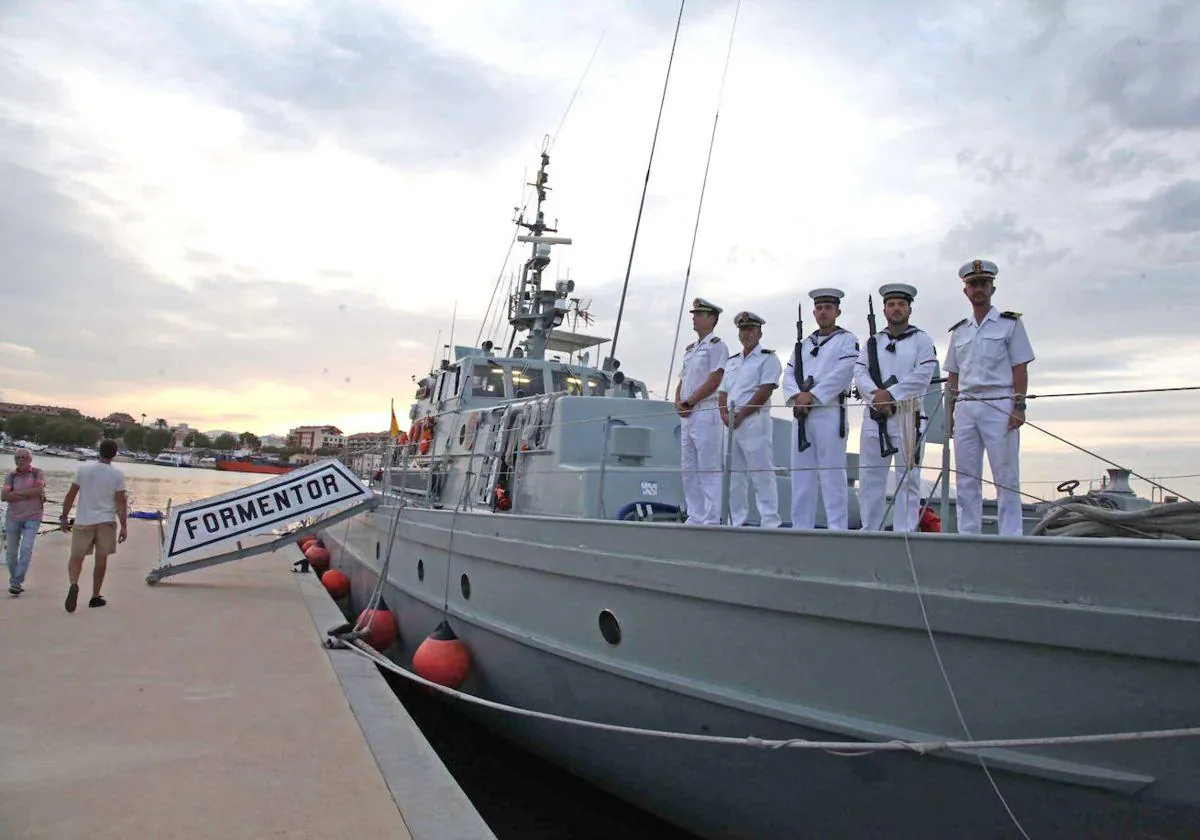 El buque ‘Formentor’ de la Armada hará escala en Santa Pola con jornada de puertas abiertas y arriado de bandera 