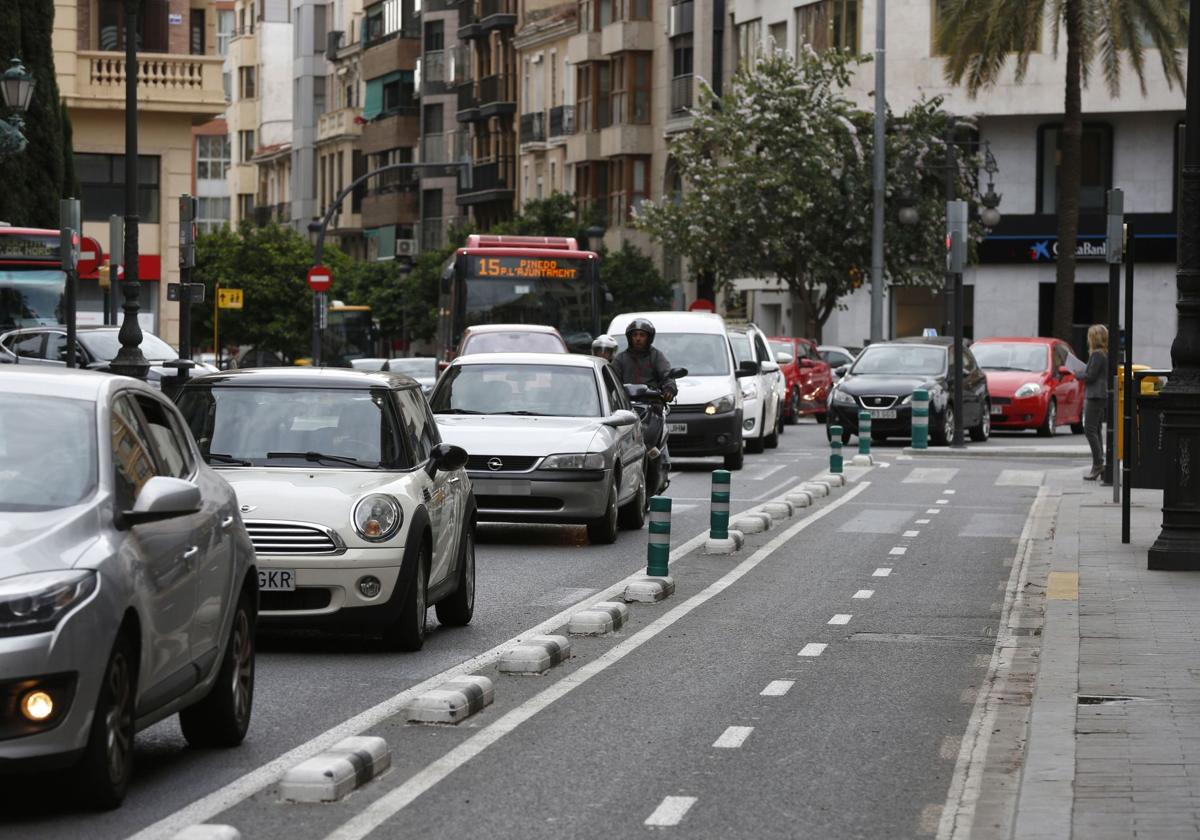 Ruzafa será el primer ciclo-barrio de Valencia con limitación a 20 kilómetros por hora y preferencia para bicis 