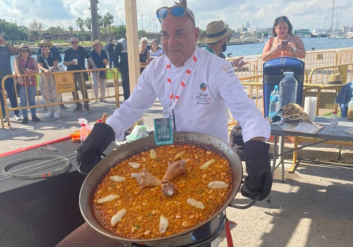 La paella de Joe W. Padilla Castro, de Puerto Rico