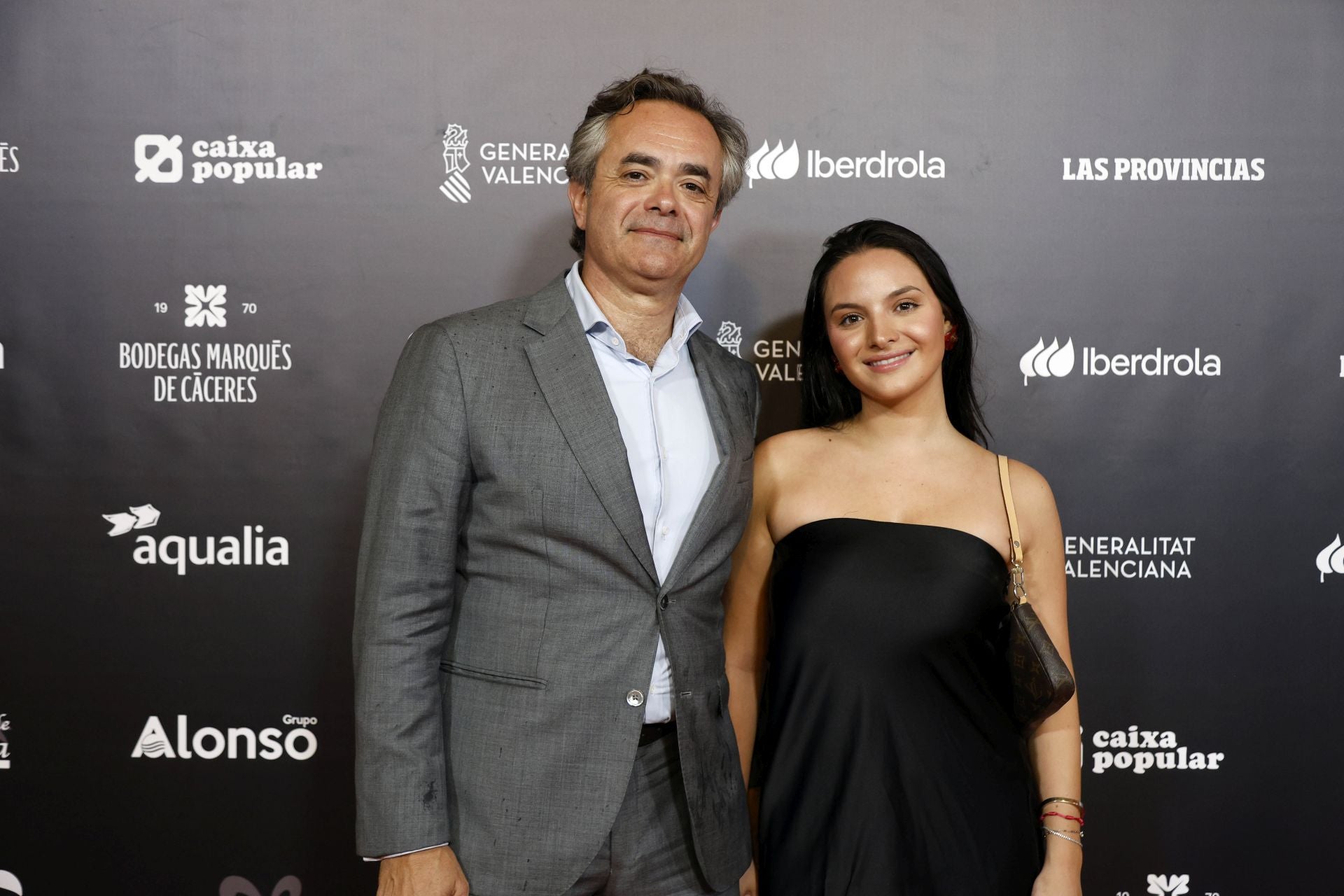 Federico Varona y su hija María.