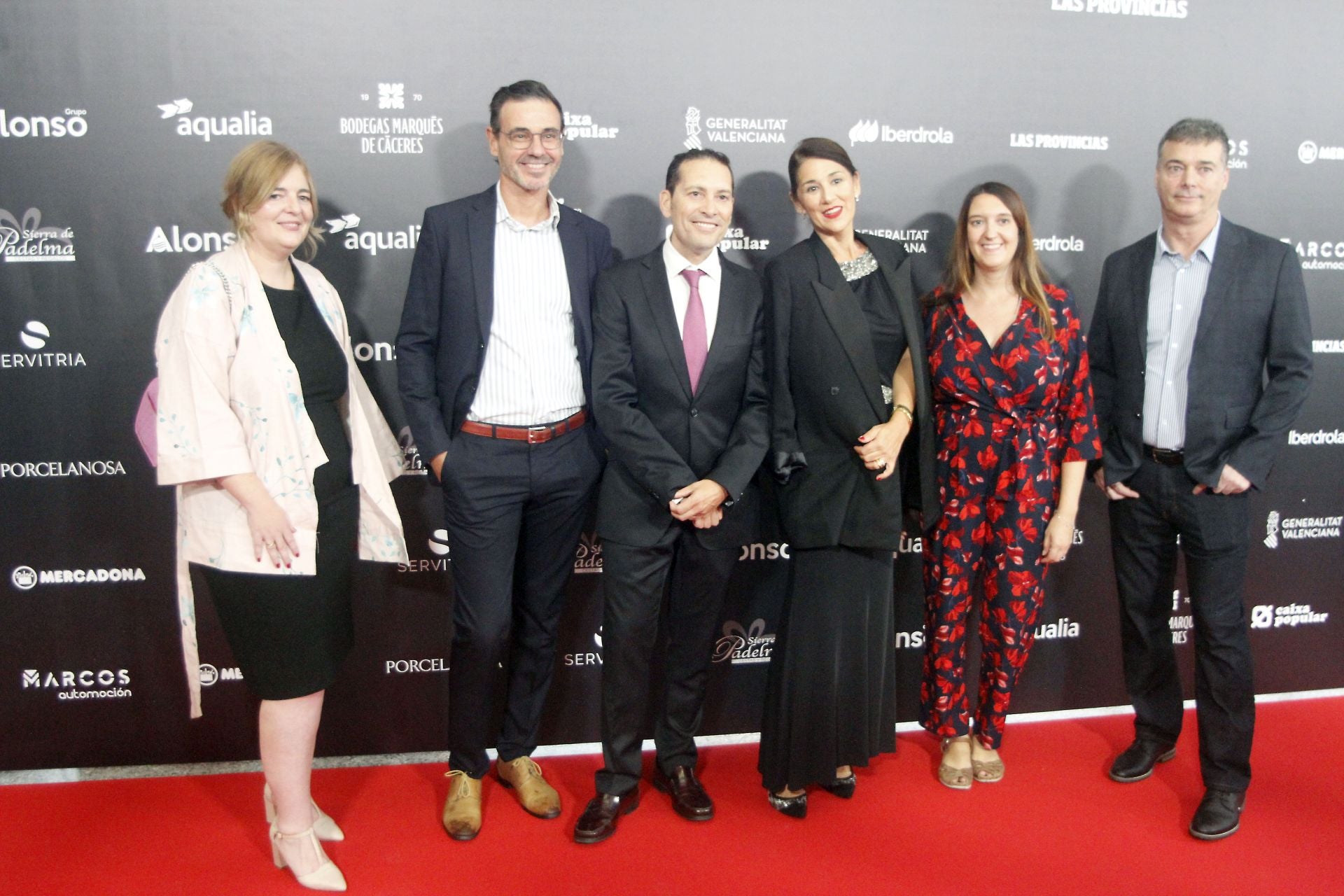 Guillermo Giner, Arantxa García-Raga, Miriam de Arriba, Hugo Lacasa, Pilar Martínez Aldana y Vicente Roig, integrantes de la Fundación Músicos por la Salud.