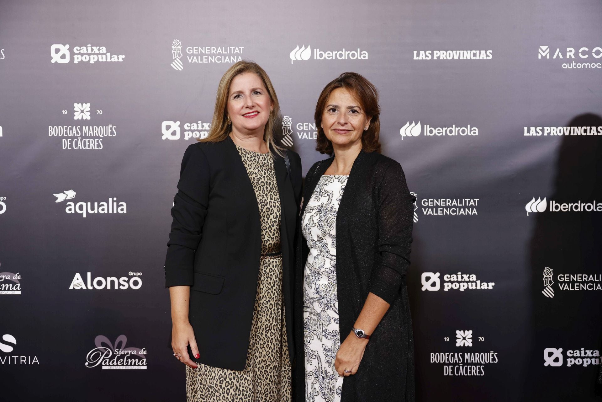 Carolina Belda, gerente de Hidraqua, junto a Cristina Baixauli, directora de Hidraqua