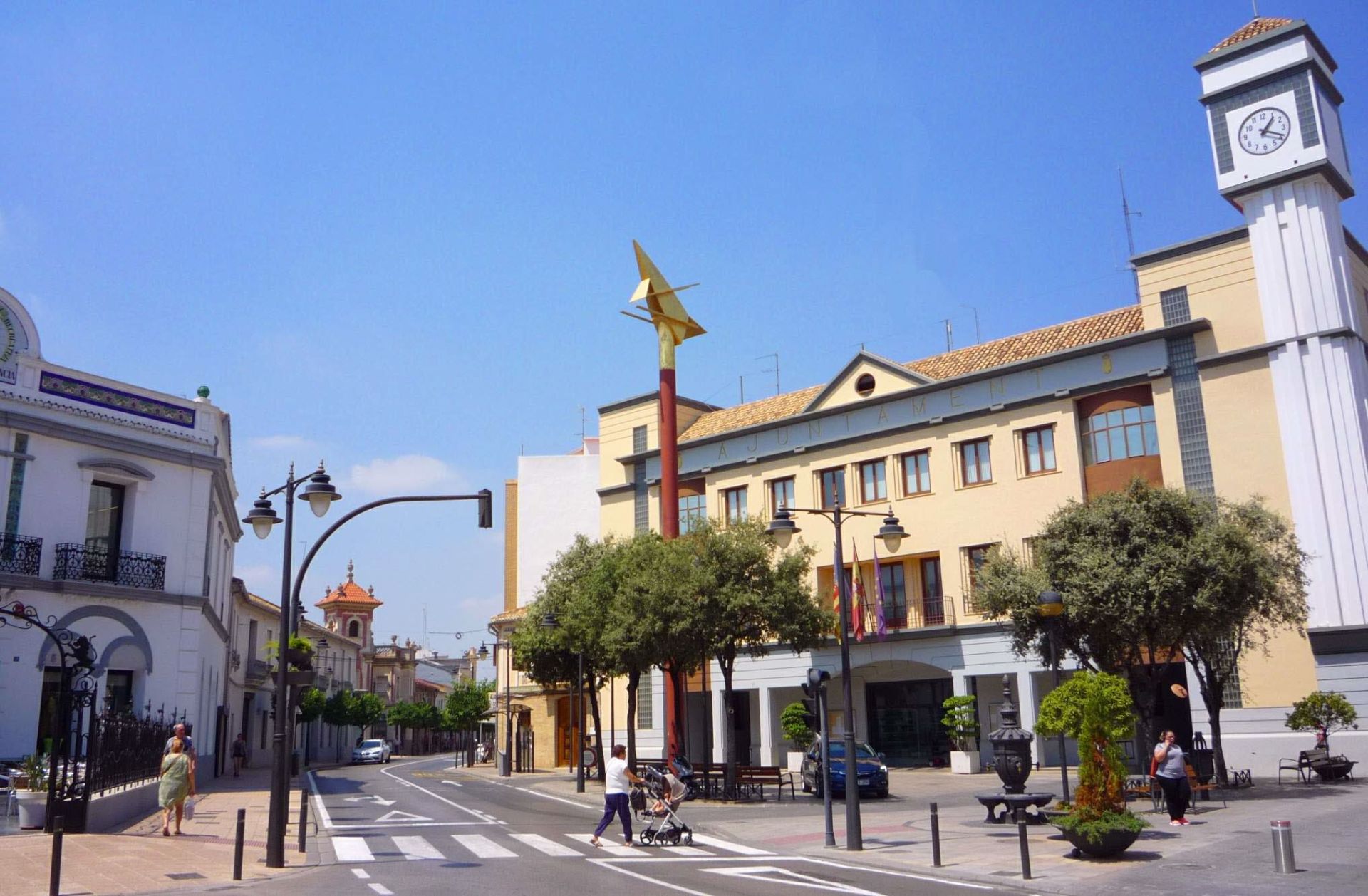 Fachada del Ayuntamiento de Quart de Poblet