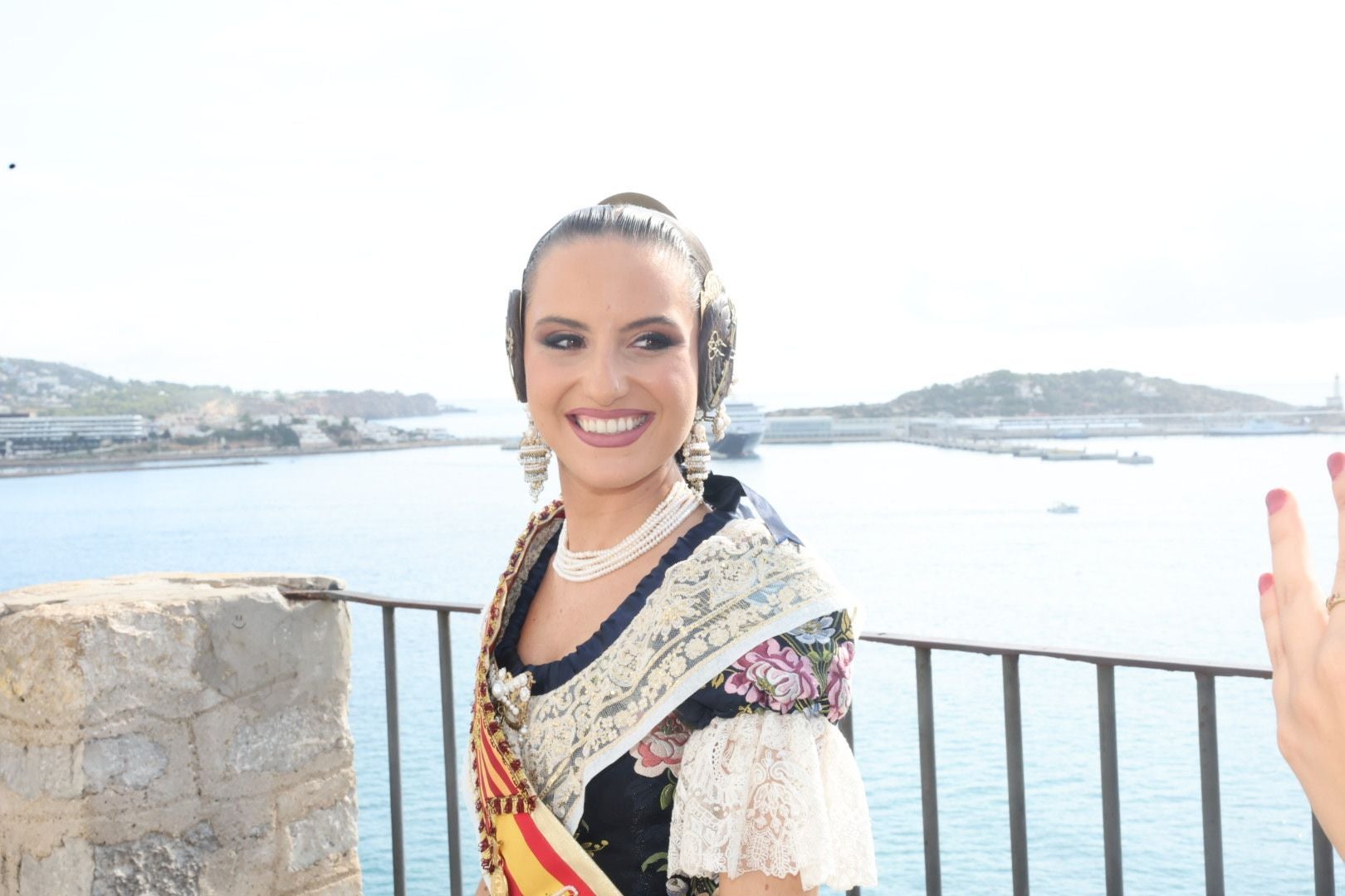 Las candidatas a Fallera Mayor de Valencia visitan Ibiza