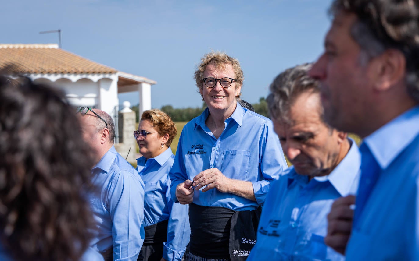 Los mejores chefs de la Comunitat Valenciana cambian los cuchillos por la corbella