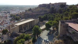 Vista de parte de Sagunto.