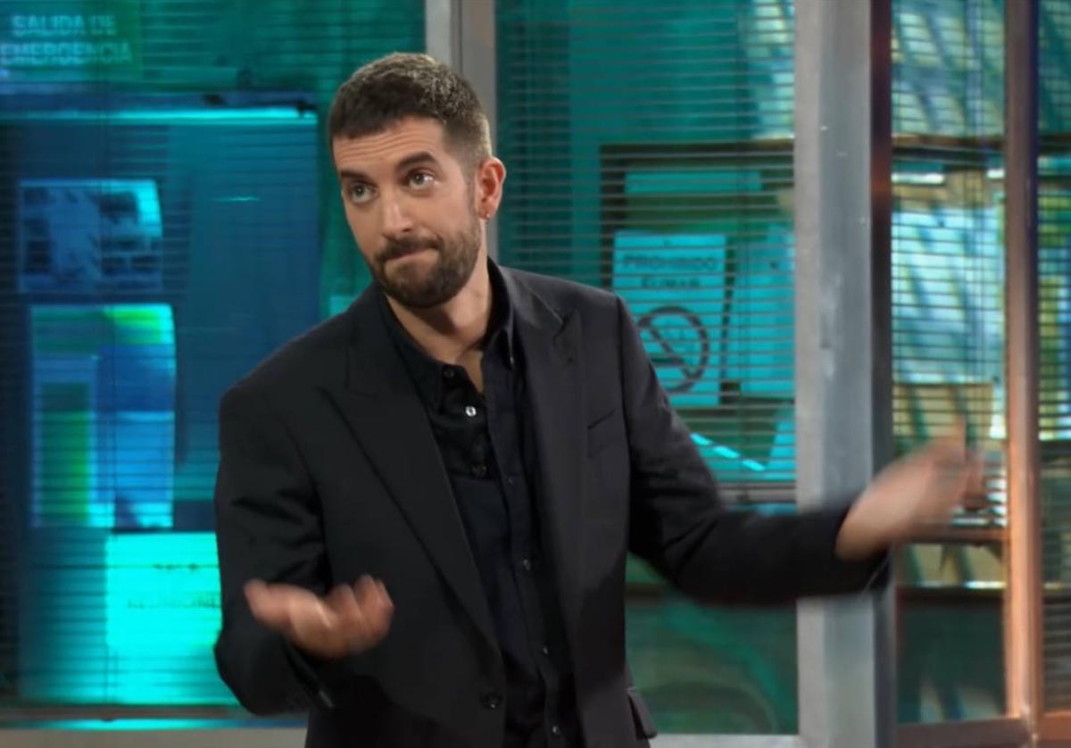 David Broncano, en el programa de este lunes en 'La Revuelta'.