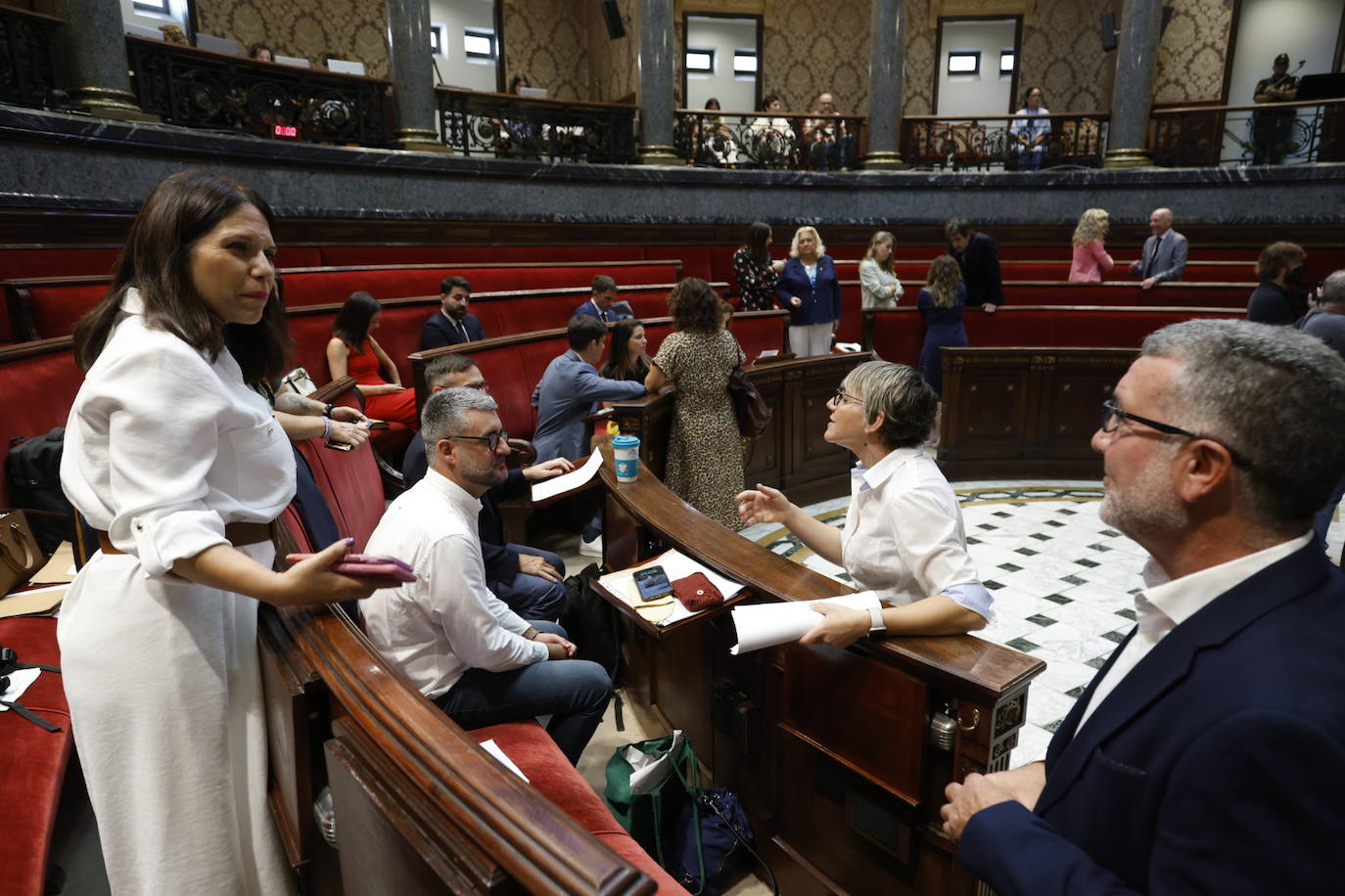 Fotos del pleno del Ayuntamiento de Valencia (25 de septiembre)