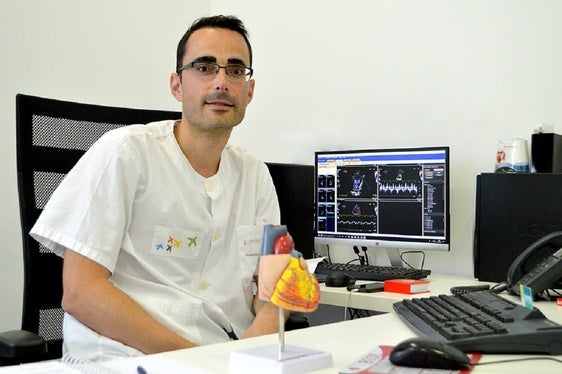 Alfonso Valle, jefe del Servicio de Cardiología del Hospital de Dénia.