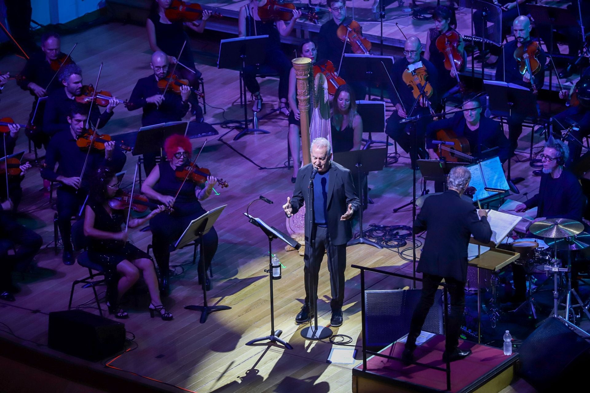 El concierto de Víctor Manuel en Valencia, en imágenes