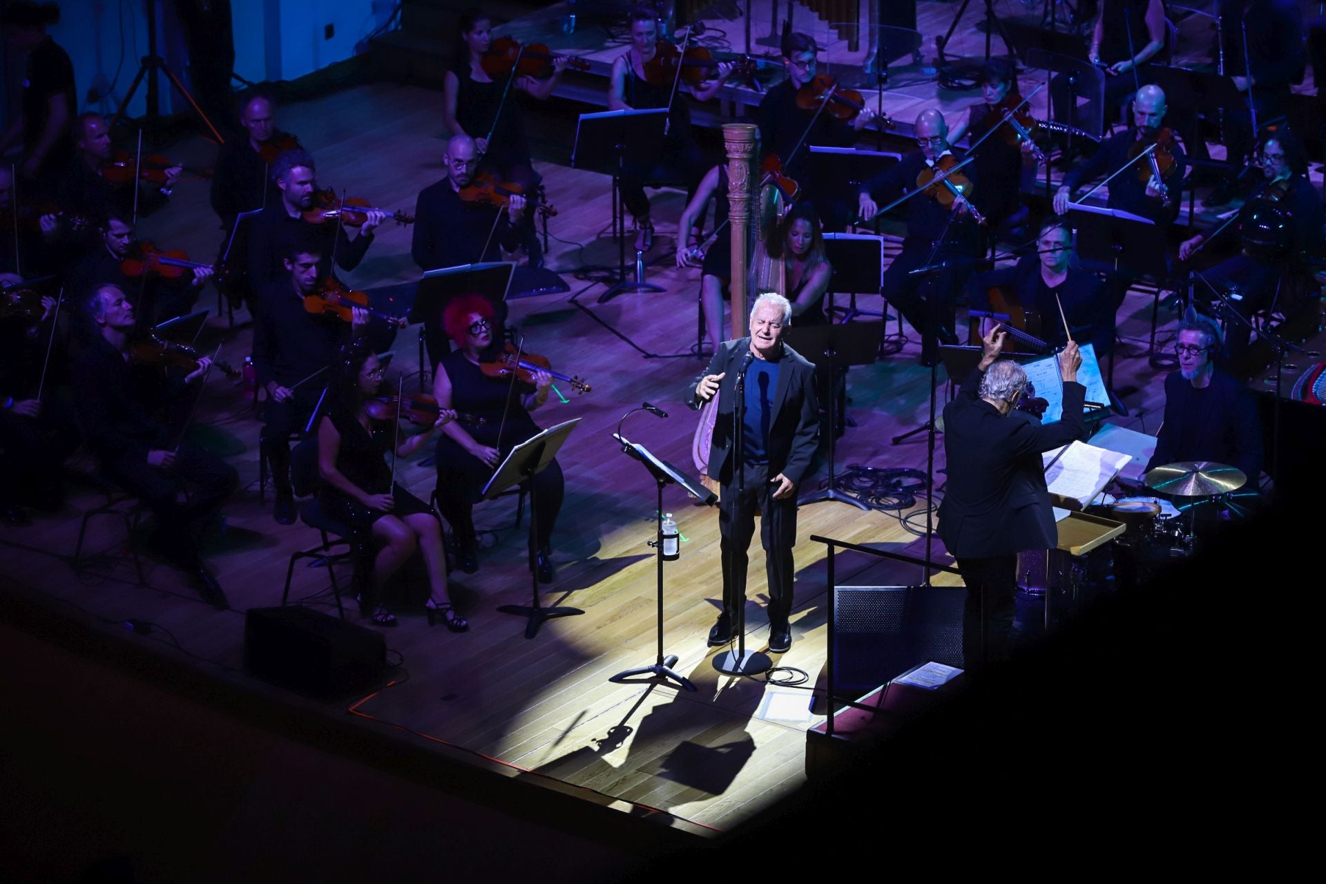 El concierto de Víctor Manuel en Valencia, en imágenes