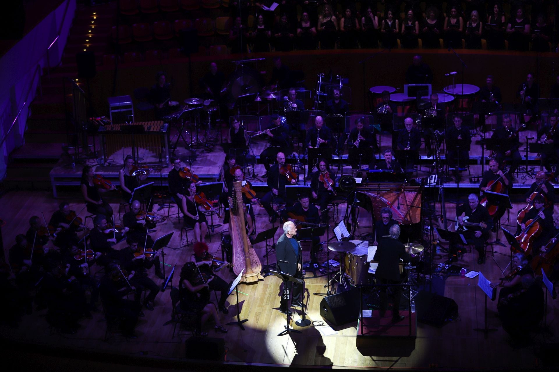 El concierto de Víctor Manuel en Valencia, en imágenes