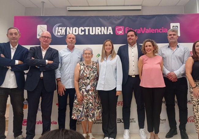 Presentación oficial de la 15K Nocturna en su edición de 2024.