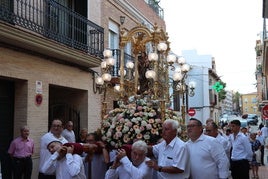 La Virgen de la Cabeza, patrona de Burjassot.