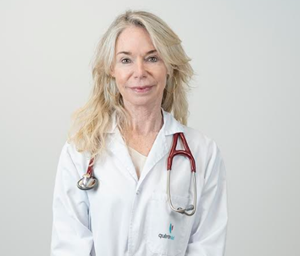 Dra. Catheline Lauwers, jefa del Servcio de Cardiología del Hospital Quirónsalud Valencia