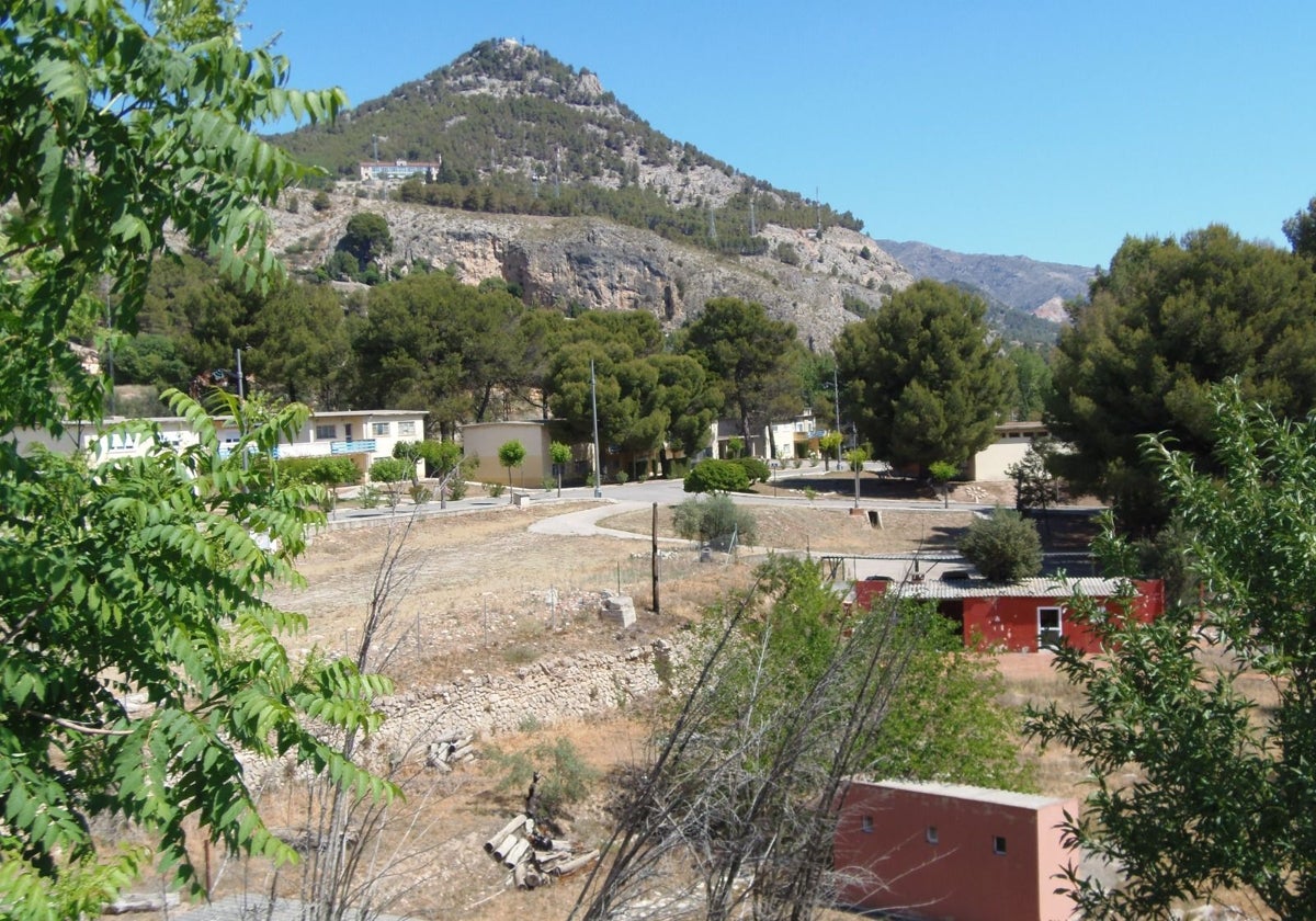 Parte de la Colonia de Aviación de Alcoi, donde están proyectadas las viviendas.