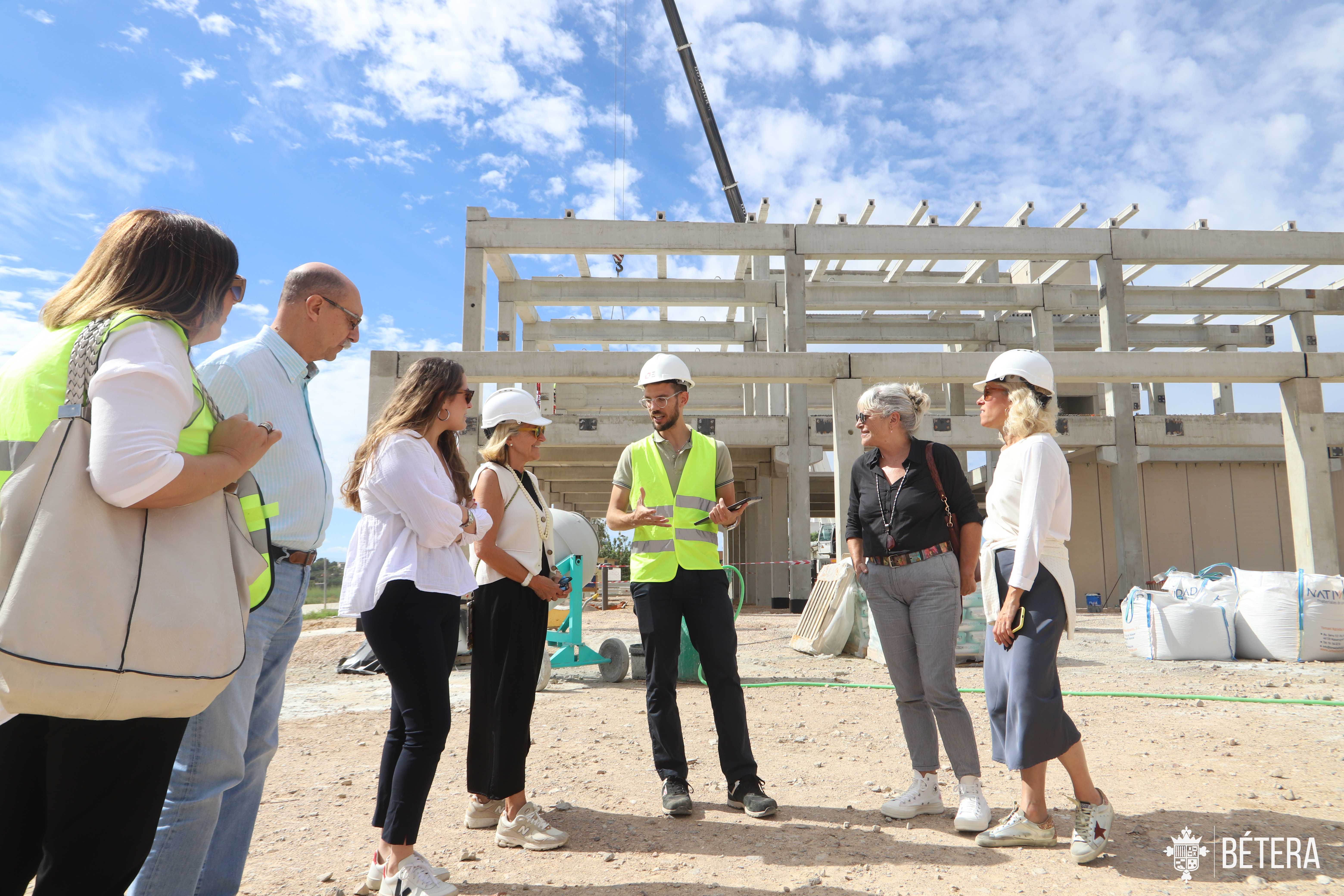 Visita a las obras del nuevo espacio.