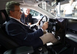 Vicente Martínez Mus, en la inauguración de ECOMOV 2024.