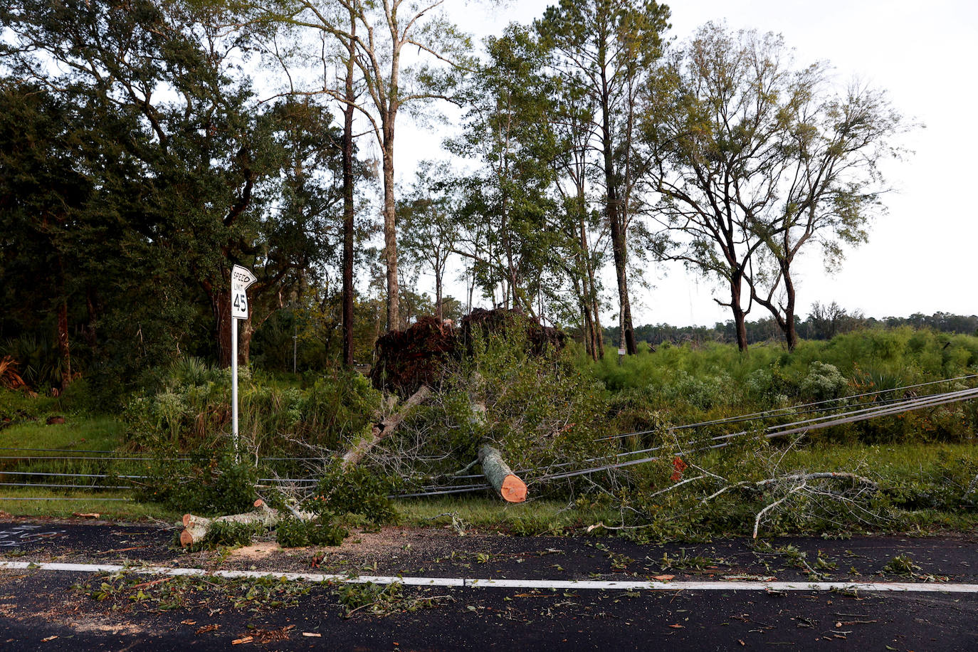 Fotos: el huracán Helene deja varios muertos y un reguero de destrucción en Estados Unidos