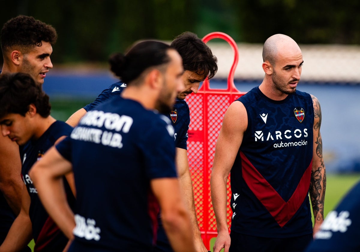 Oriol Rey, durante un entrenamiento.