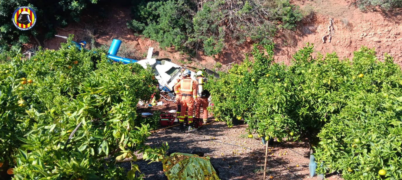 Tres muertos tras chocar un helicóptero con unos cables de alta tensión en el Monte Picayo