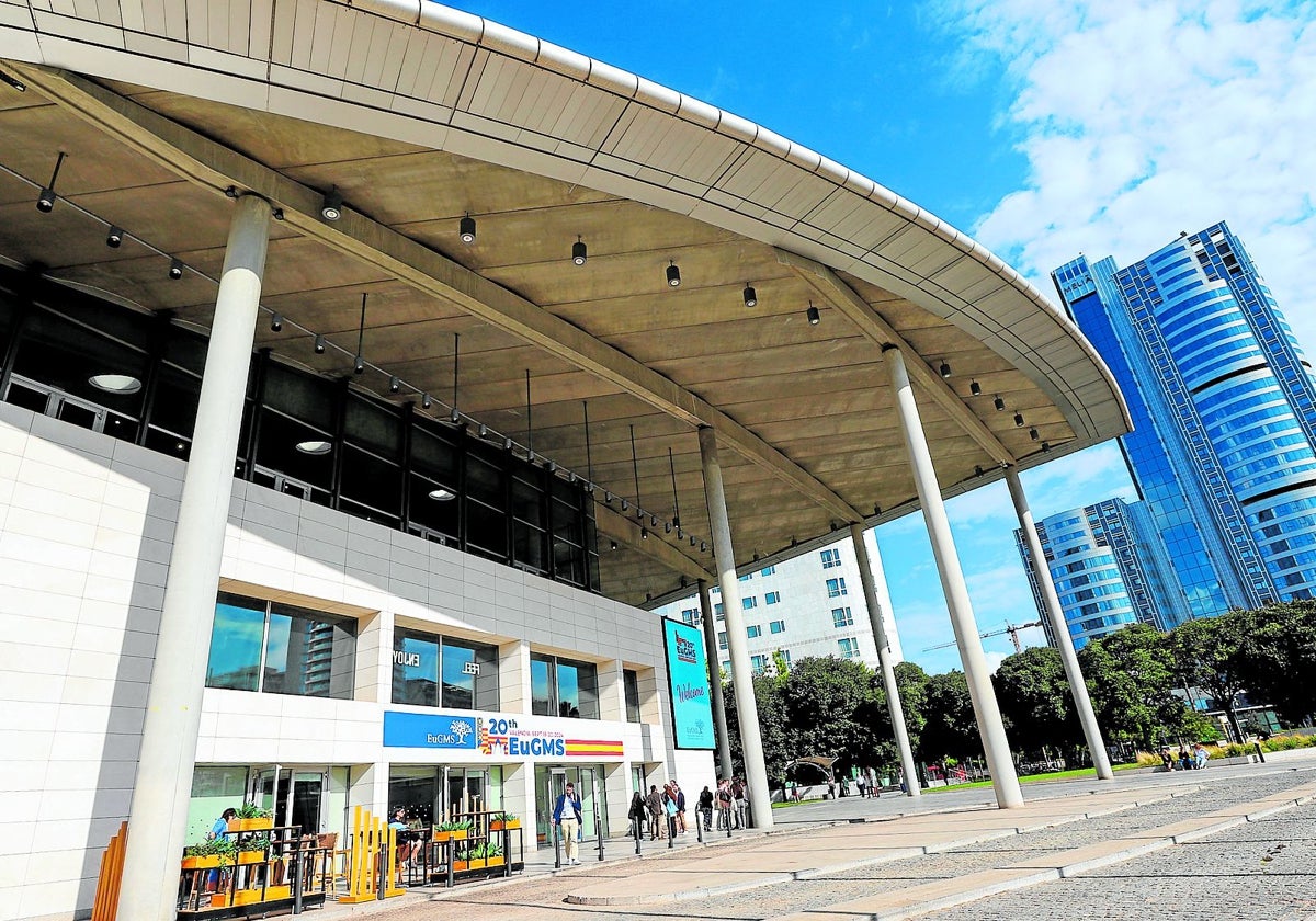 Fachada del Palacio de Congresos, en una imagen reciente.