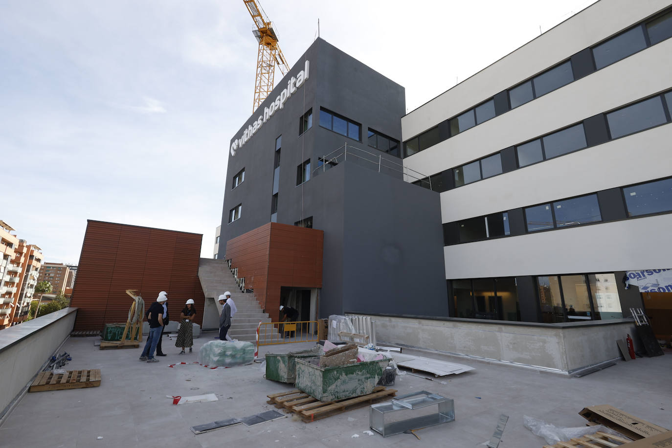 Así avanzan las obras del nuevo hospital Vithas Turia de Valencia