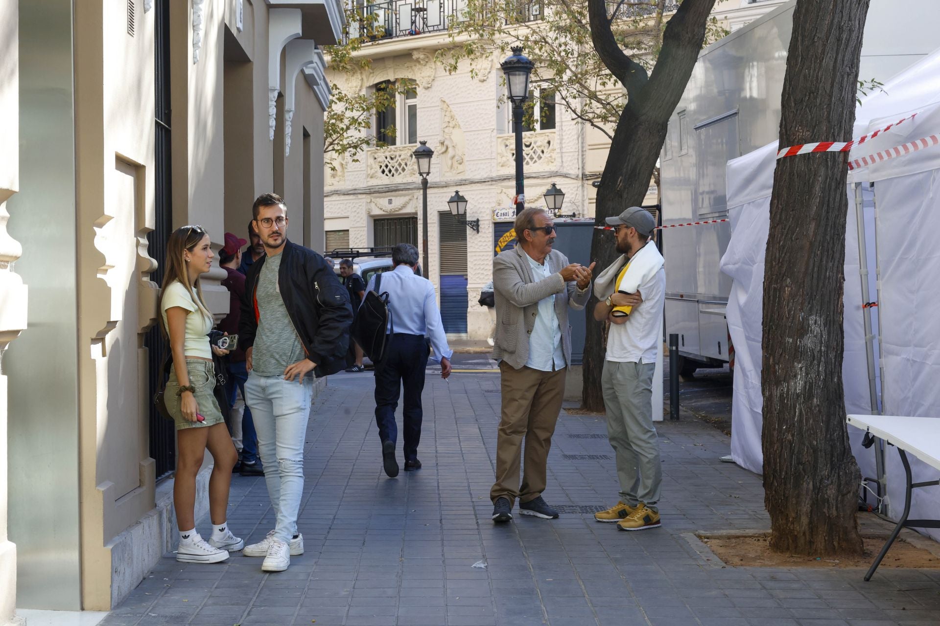 Ana Mena, de rodaje en Valencia