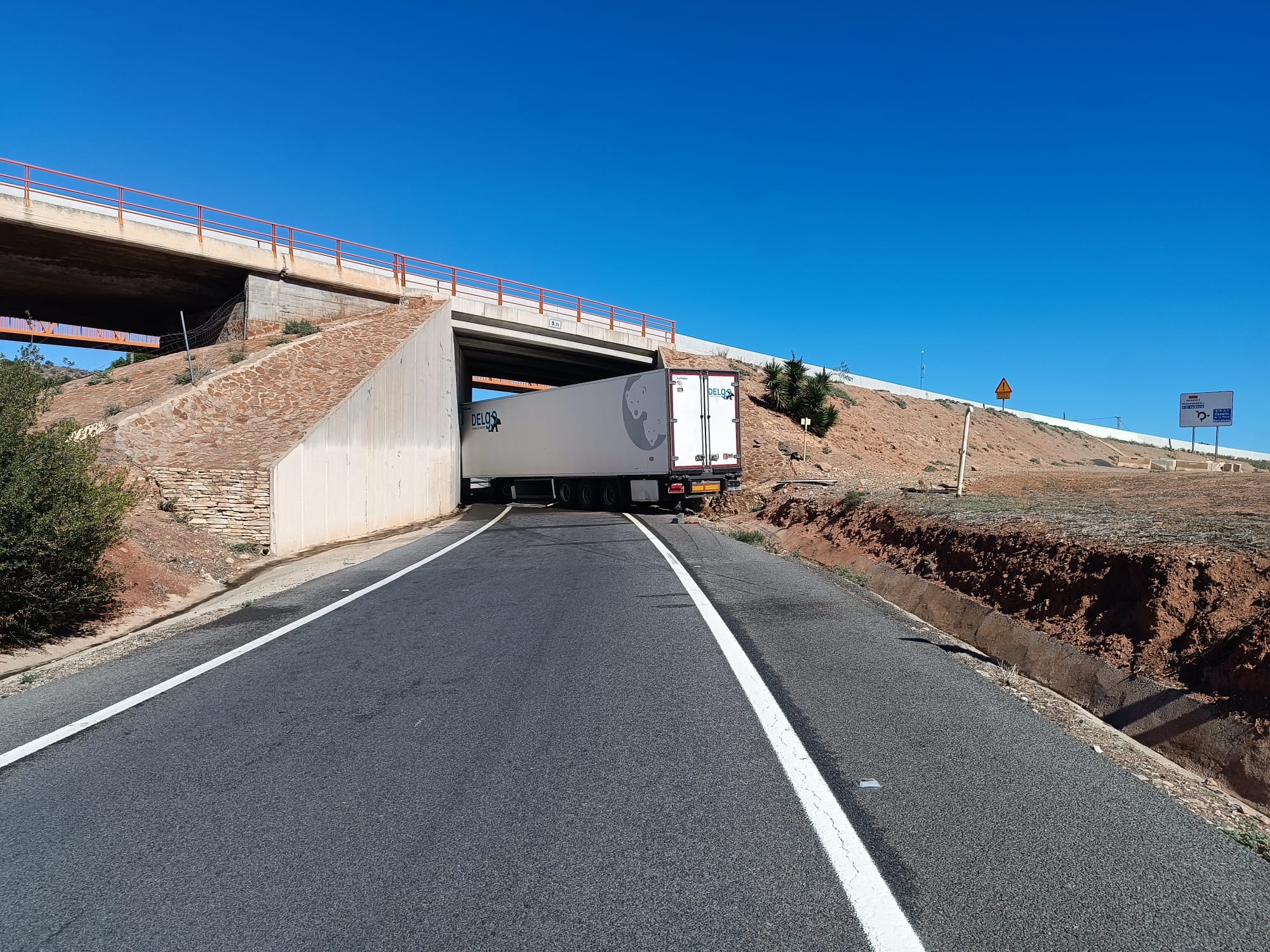 Estado en que ha quedado el vehículo tras el accidente.